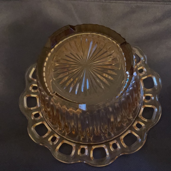 Vintage Old Colony Pink Depression glass Bowl - Picture 3 of 6